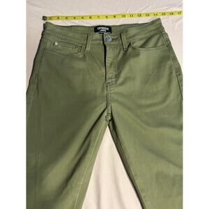 Denizen By: Levi's Jeans Women's Size 10 Black High-Rise Skinny 30" Olive green
